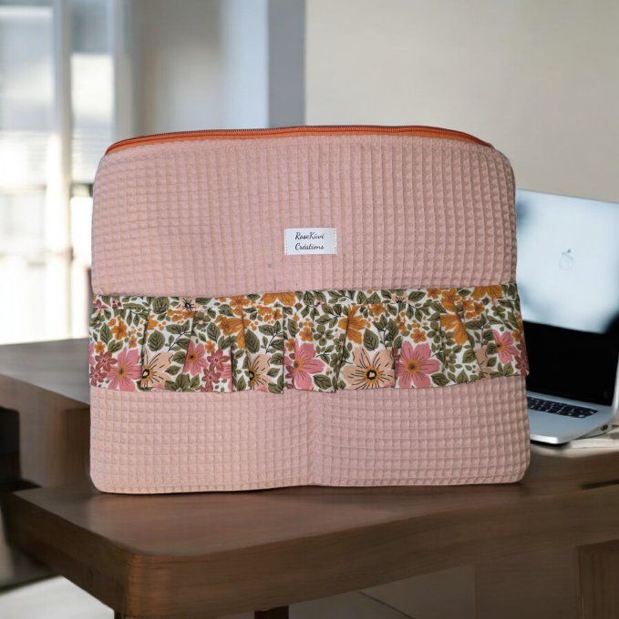 Pochette ordinateur portable en nid d’abeille 