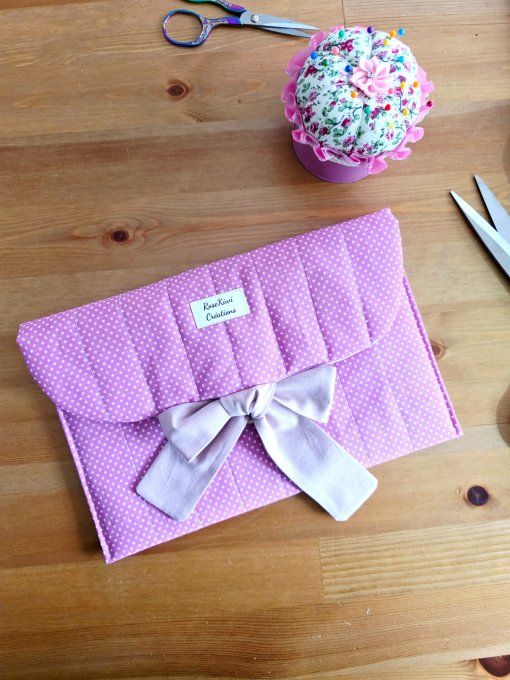 Pochette à livre molletonnée 