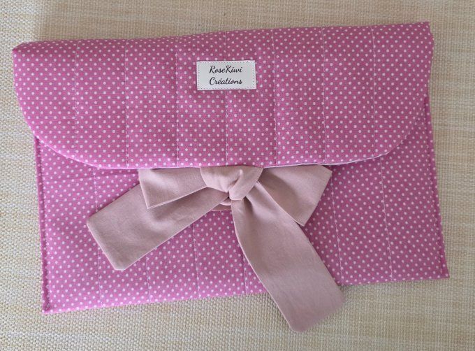 Pochette à livre molletonnée 