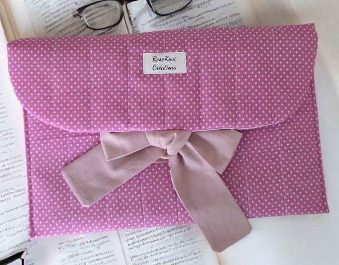 Pochette à livre molletonnée 