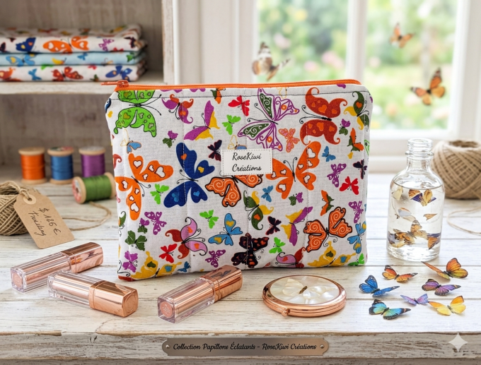 Trousse MakeUp Papillons