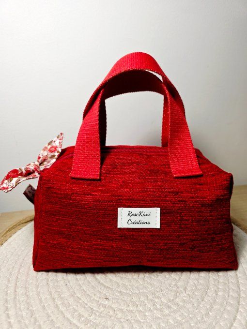 Maxi trousse de toilette Vanity Rouge