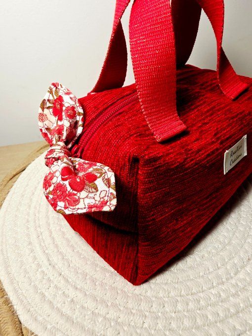 Maxi trousse de toilette Vanity Rouge