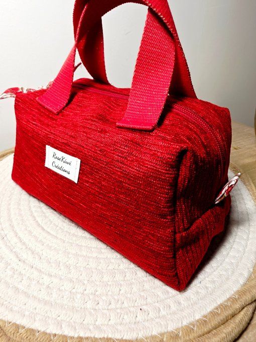 Maxi trousse de toilette Vanity Rouge