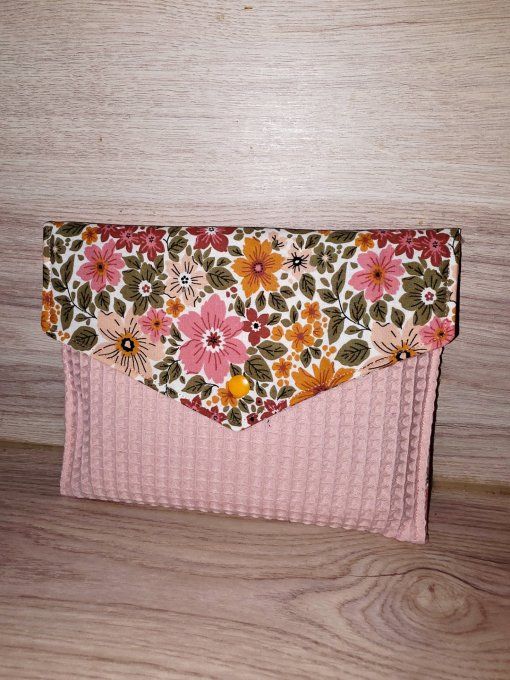 Pochette à livre en nid d'abeill