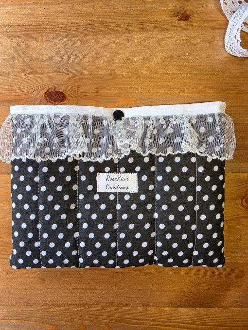 Pochette à livres doublée