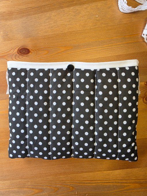 Pochette à livres doublée